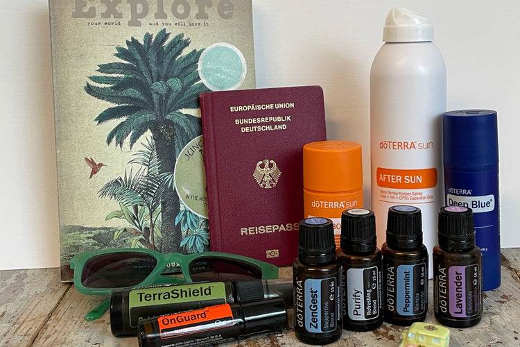 Ätherische Öle für Urlaub und Sommer mit Christiane
